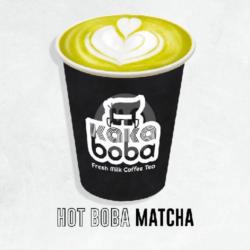 Hot Boba Matcha