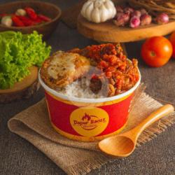 Nasi Kulit Ayam Mozza