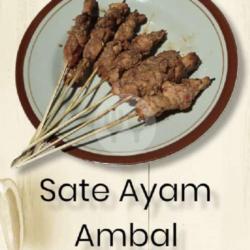 Sate Ayam Ambal Per Tusuk