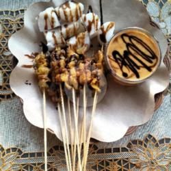 Sate Kikil   Lontong