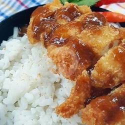 Chicken Katsu Teriyaki   Nasi