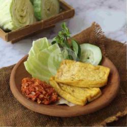 Lalapan Tahu Sambel Ijo Tanpa Nasi