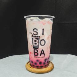 Strawberry Boba Milk