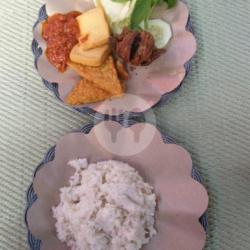 Nasi  Ati Ampela Tahu Tempe