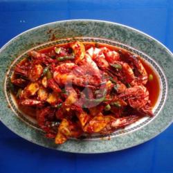 Udang Goreng Balado Merah