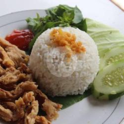 Nasi Jamur Krispy Lalapan