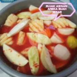 Rujak Asinan Bogor  Aneka Buah Segar