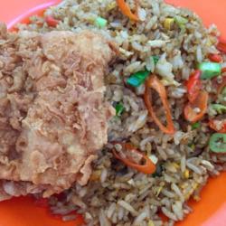 Nasi Goreng With Crispy Dori