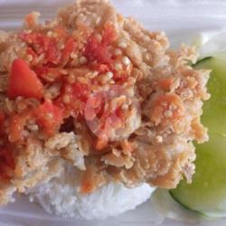 Nasi Ayam Geprek Dada Fillet