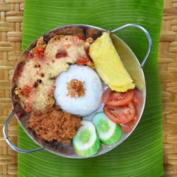 Paket Nasi Kulit Mozarella