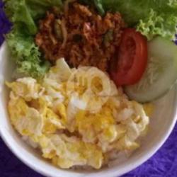 Rice Bowl Orak Arik Telur Omega