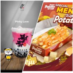 Pinky Love With Potato Saus Keju