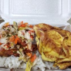 Nasi Ayam Karage Sambal Matah