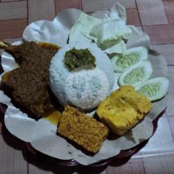 Nasi Bebek   Tempe Tahu