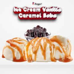 Ice Cream Vanilla Caramel Boba