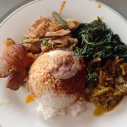 Nasi Sayur   Gulai Ati Ampla