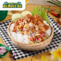 Paket Ayam Geprek Boneless Saus Made