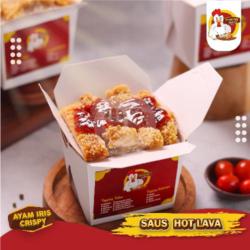 Ayam Katsu Crispy Saus Hot Lava