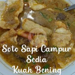 Soto Sapi Campur ( Daging   Kikil   Babat )