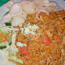 Nasi Goreng Ayam Sosis Bakso Tidak Pedas