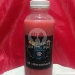 Red Valvet Milk Jelly Drink