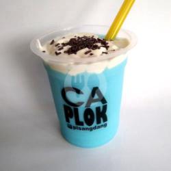 Milkshake Vanila Blue Caplok