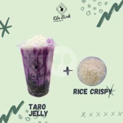 Taro Jelly   Rice Crispy