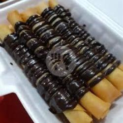 Banana Roll Saus Coklat