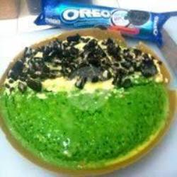 Martabak Pandan Oreo Susu(pandan Asli)