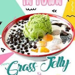 Grass Jelly   Boba   Egg Pudding   Taro Pudding