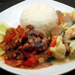 Nasi   Sapi Rica - Rica