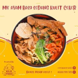 Mie Ayam Baso Sedang Kulit Ceker