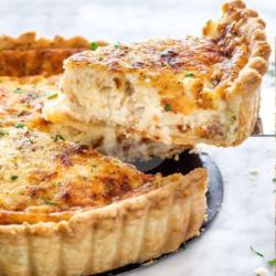 Homemade Quiche Lorraine