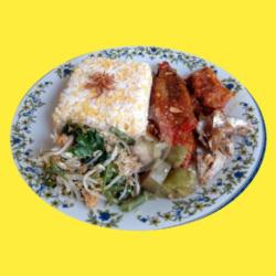 Nasi Jagung Urap Urap Tongkol Sarden