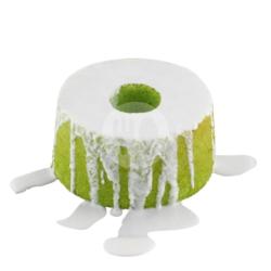 Pandan Chiffon Cake   Sauce