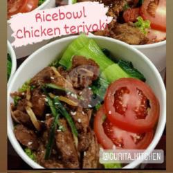 Rice Bowl Vegan Chicken Teriyaki