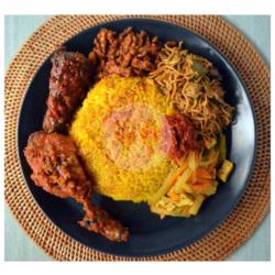 Nasi Kuning Ayam Rica   Ikan Tuna Balado