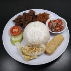 Nasi Ati Rempela Sambal Matah   Sirup