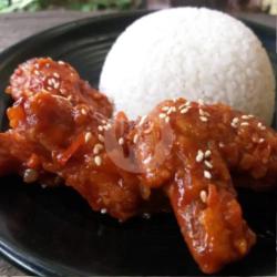 Nasi Ajc Spicy Chicken