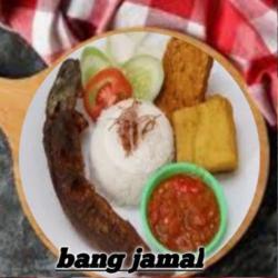 Nasi Ikan Lele Penyet