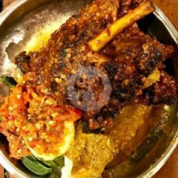 Tempong Bebek Bakar Tanpa Nasi