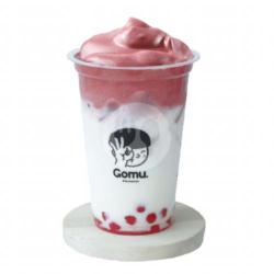 Dalgona Red Velvet Milk Bubble