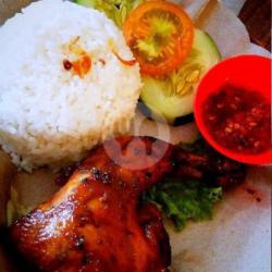 Nasi   Paha Bakar Tulang Lunak