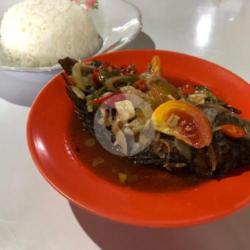 Nila Asam Manis   Sayur   Nasi