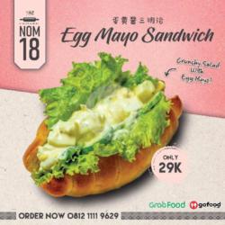 Egg Mayo Salad Sandwich