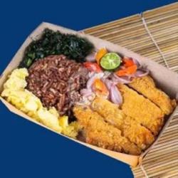 Paket Komplit Katsu Sambal Matah