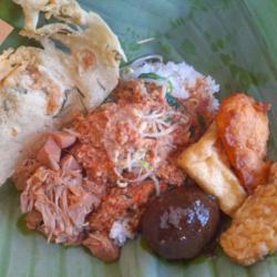 Nasi Pecel Telur Cit