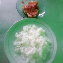 Ayam Geprek Tambah Nasi