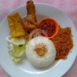 Nasi Ayam Srundeng