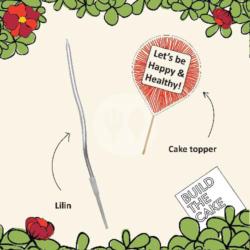 Lilin Dan Cake Topper